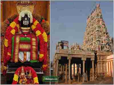 Thingalur Temple, a shrine dedicated to the Moon God